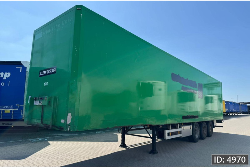 Van Eck PT-3 / BPW Drum / Roll up door - 밀폐형 박스 세미 트레일러 : 사진 1 Van Eck PT-3 / BPW Drum / Roll up door - 밀폐형 박스 세미 트레일러 : 사진 1