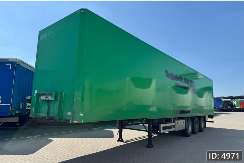 Van Eck PT-3 / BPW Drum / Roll up door - 밀폐형 박스 세미 트레일러 : 사진 1 Van Eck PT-3 / BPW Drum / Roll up door - 밀폐형 박스 세미 트레일러 : 사진 1