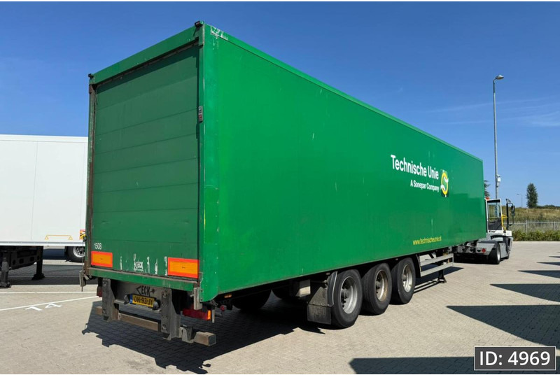 Van Eck PT-3 / BPW Drum / Roll up door - 밀폐형 박스 세미 트레일러 : 사진 3 Van Eck PT-3 / BPW Drum / Roll up door - 밀폐형 박스 세미 트레일러 : 사진 3
