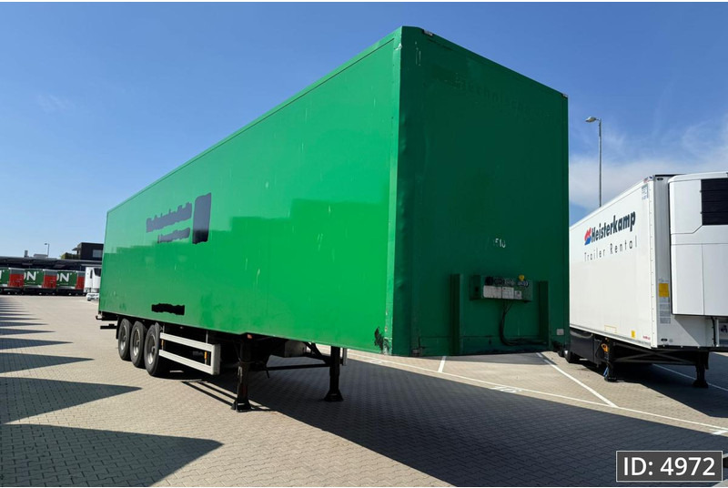 Van Eck PT-3 / BPW Drum / Roll up door - 밀폐형 박스 세미 트레일러 : 사진 4 Van Eck PT-3 / BPW Drum / Roll up door - 밀폐형 박스 세미 트레일러 : 사진 4
