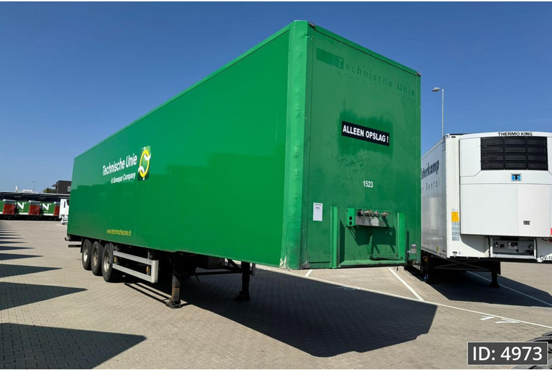 Van Eck PT-3 / BPW Drum / Roll up door - 밀폐형 박스 세미 트레일러 : 사진 4 Van Eck PT-3 / BPW Drum / Roll up door - 밀폐형 박스 세미 트레일러 : 사진 4