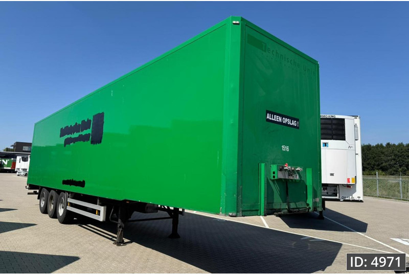 Van Eck PT-3 / BPW Drum / Roll up door - 밀폐형 박스 세미 트레일러 : 사진 4 Van Eck PT-3 / BPW Drum / Roll up door - 밀폐형 박스 세미 트레일러 : 사진 4