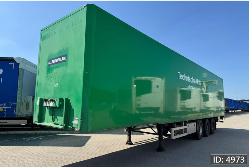 Van Eck PT-3 / BPW Drum / Roll up door - 밀폐형 박스 세미 트레일러 : 사진 1 Van Eck PT-3 / BPW Drum / Roll up door - 밀폐형 박스 세미 트레일러 : 사진 1