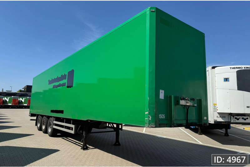 Van Eck PT-3 / BPW Drum / Roll up door - 밀폐형 박스 세미 트레일러 : 사진 5 Van Eck PT-3 / BPW Drum / Roll up door - 밀폐형 박스 세미 트레일러 : 사진 5