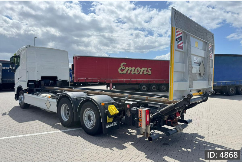 Volvo FH 500 Globetrotter, Euro 6, / 6x2 / Hydraulic body / frame 7.4 m / Tail lift - 컨테이너 운반 장치/ 스와프 보디 트럭 : 사진 2 Volvo FH 500 Globetrotter, Euro 6, / 6x2 / Hydraulic body / frame 7.4 m / Tail lift - 컨테이너 운반 장치/ 스와프 보디 트럭 : 사진 2