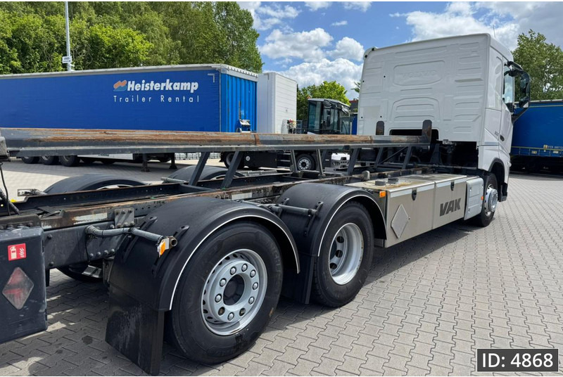 Volvo FH 500 Globetrotter, Euro 6, / 6x2 / Hydraulic body / frame 7.4 m / Tail lift - 컨테이너 운반 장치/ 스와프 보디 트럭 : 사진 5 Volvo FH 500 Globetrotter, Euro 6, / 6x2 / Hydraulic body / frame 7.4 m / Tail lift - 컨테이너 운반 장치/ 스와프 보디 트럭 : 사진 5