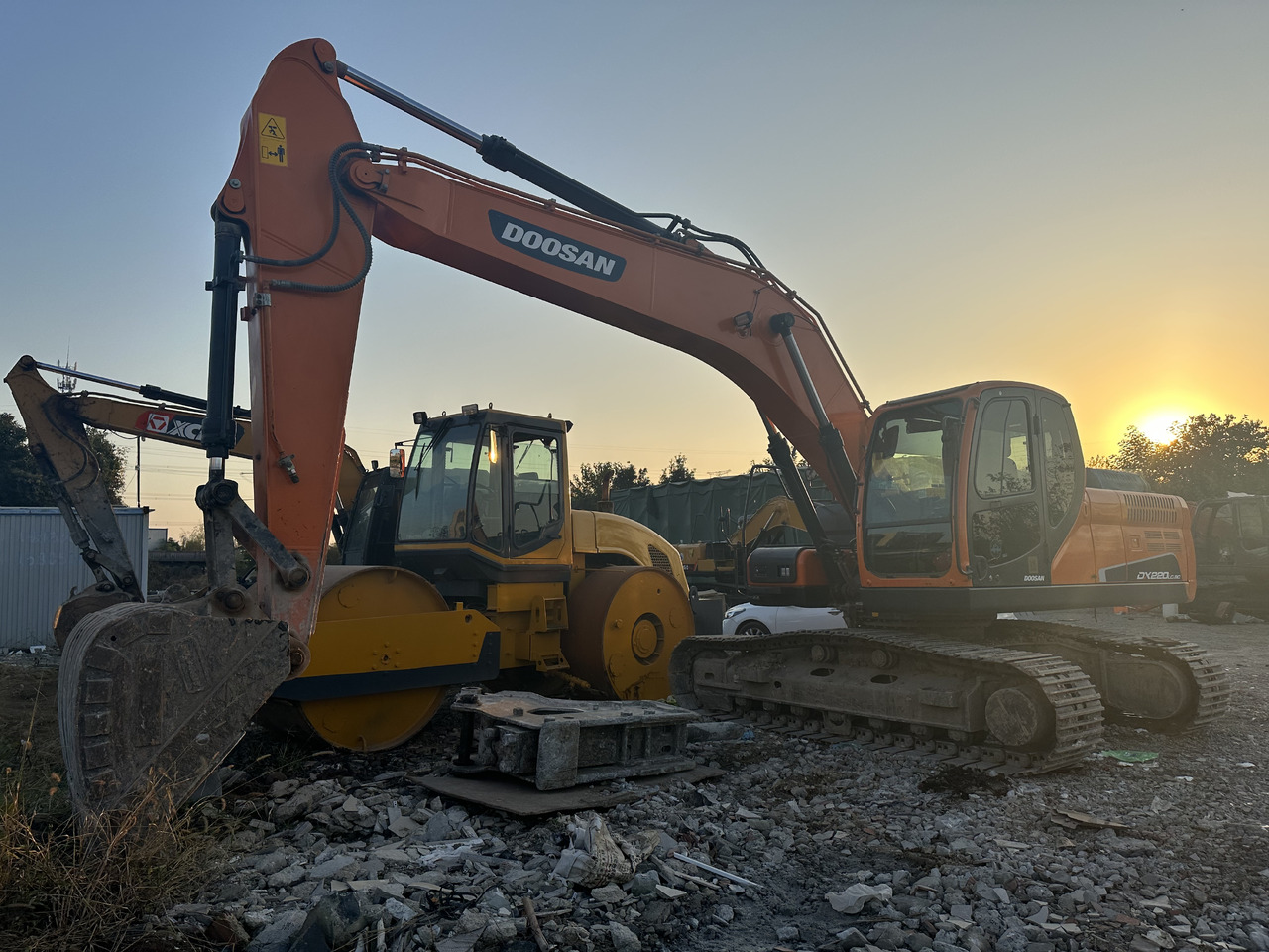 DOOSAN DX220 Crawler Excavator Good Condition - 크롤러 굴삭기 : 사진 5 DOOSAN DX220 Crawler Excavator Good Condition - 크롤러 굴삭기 : 사진 5