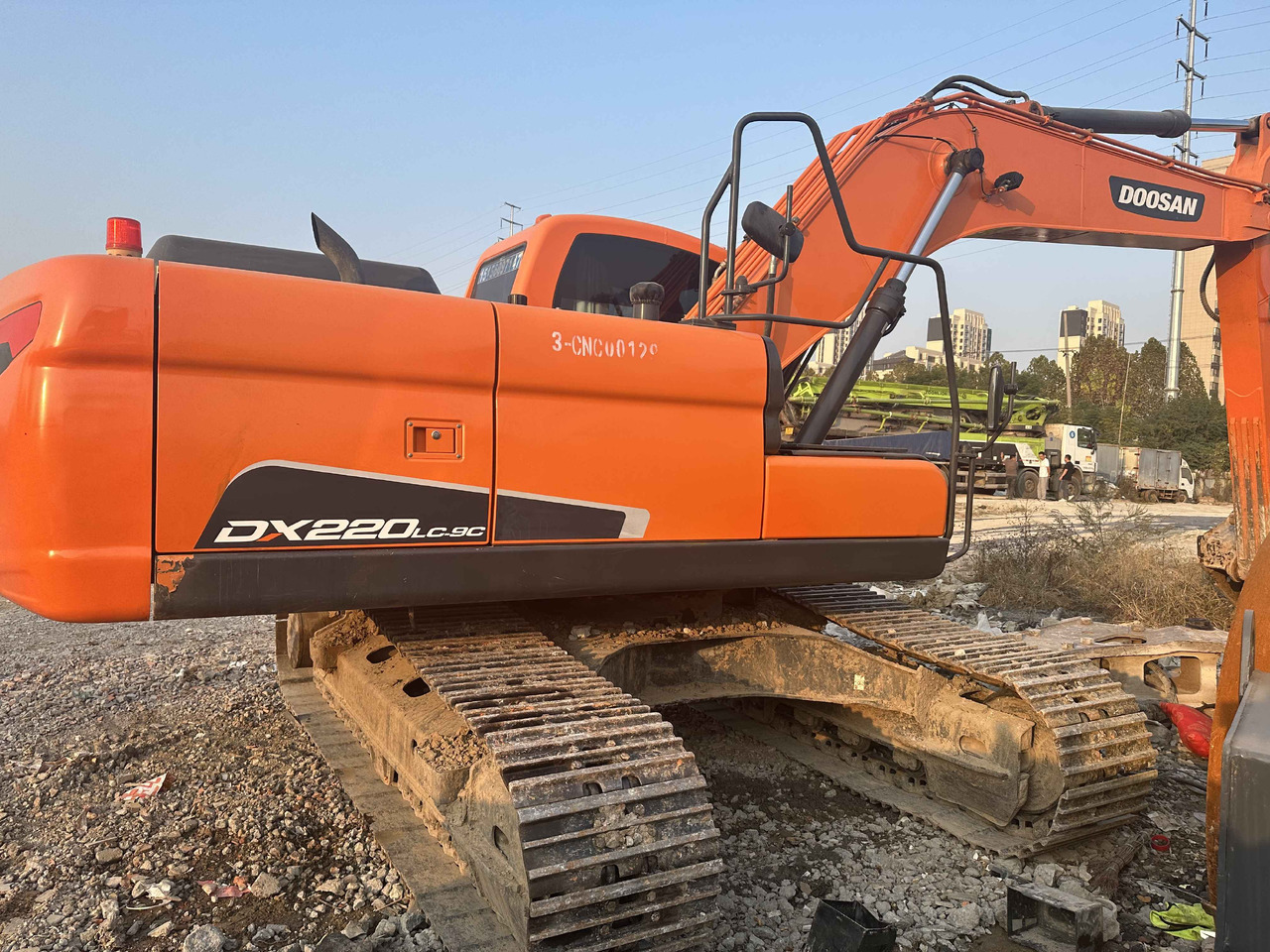 Doosan Mini Excavator DX220 - 미니 굴삭기 : 사진 4 Doosan Mini Excavator DX220 - 미니 굴삭기 : 사진 4