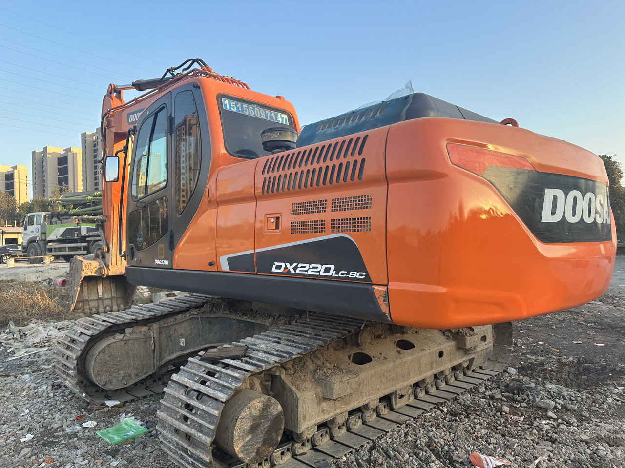 Doosan Mini Excavator DX220 - 미니 굴삭기 : 사진 2 Doosan Mini Excavator DX220 - 미니 굴삭기 : 사진 2