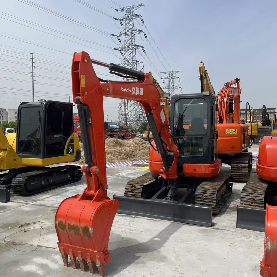 KUBOTA Mini Excavator Kubota U55 Good Condition - 미니 굴삭기 : 사진 4 KUBOTA Mini Excavator Kubota U55 Good Condition - 미니 굴삭기 : 사진 4