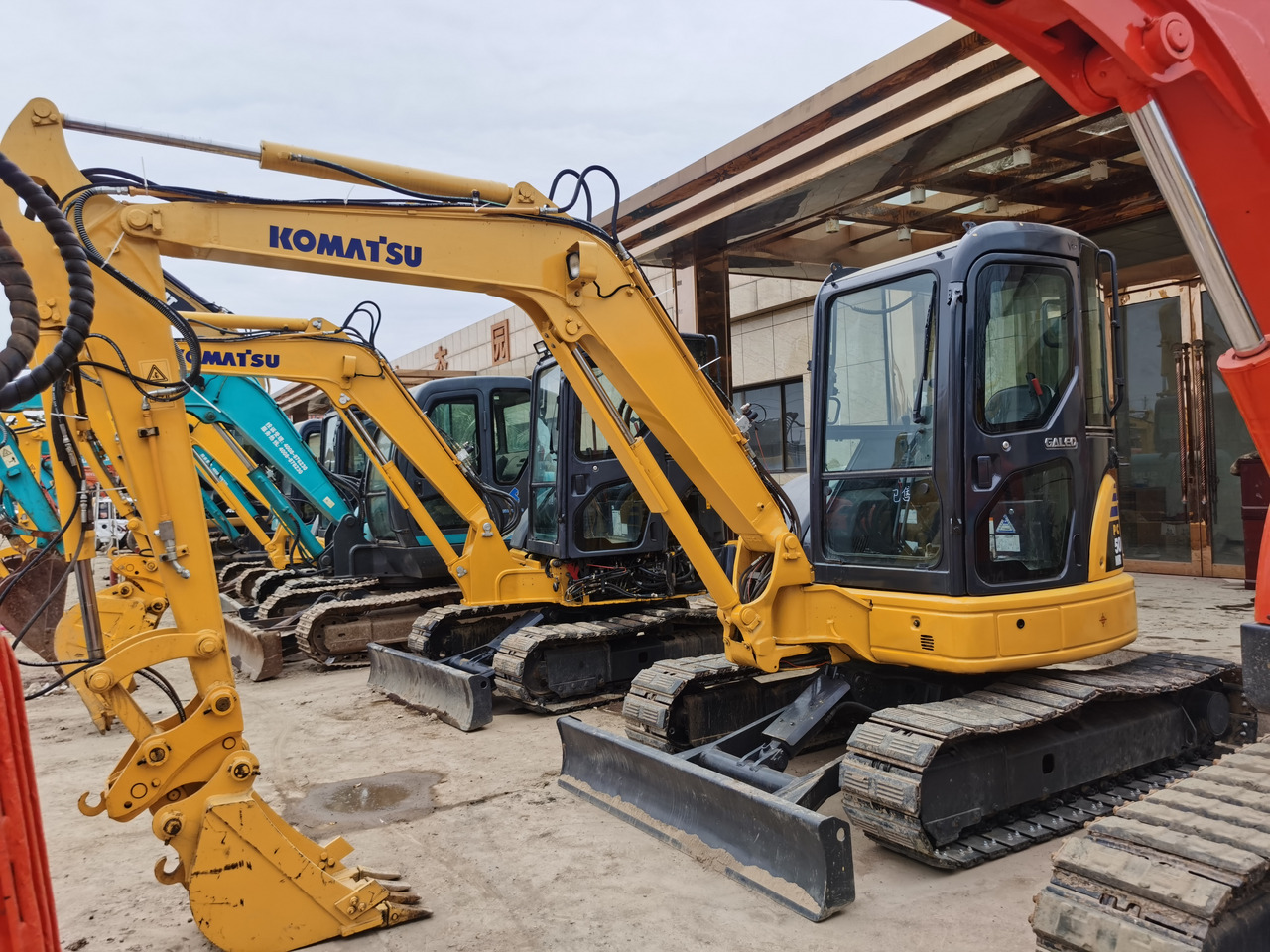 Komatsu PC50 - 크롤러 굴삭기 : 사진 5 Komatsu PC50 - 크롤러 굴삭기 : 사진 5