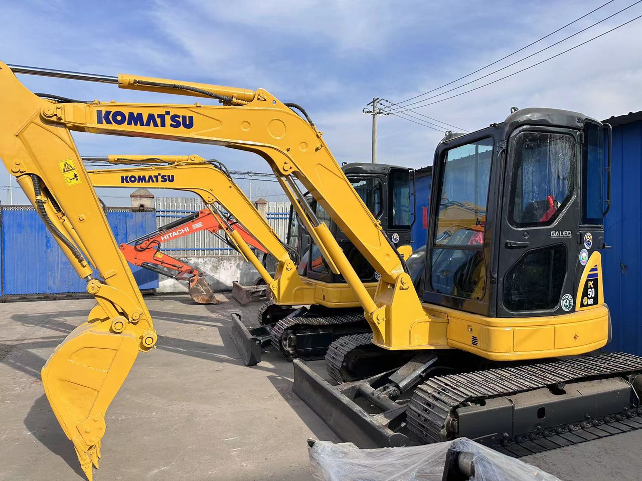 Komatsu PC50 - 크롤러 굴삭기 : 사진 2 Komatsu PC50 - 크롤러 굴삭기 : 사진 2