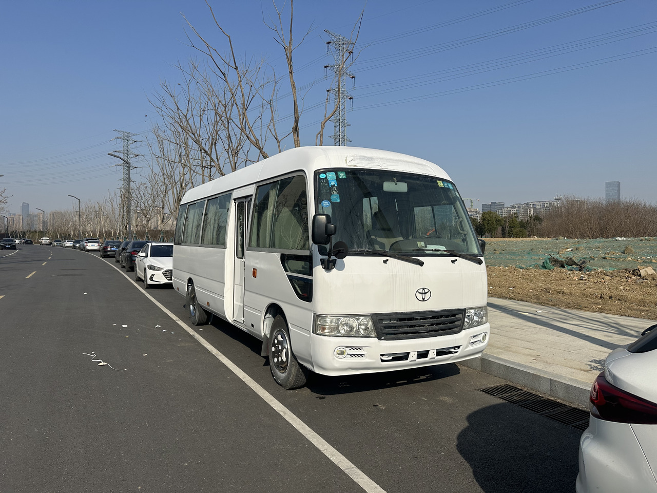 TOYOTA Mini Coach White Low Mileage - 대형 버스 : 사진 2 TOYOTA Mini Coach White Low Mileage - 대형 버스 : 사진 2