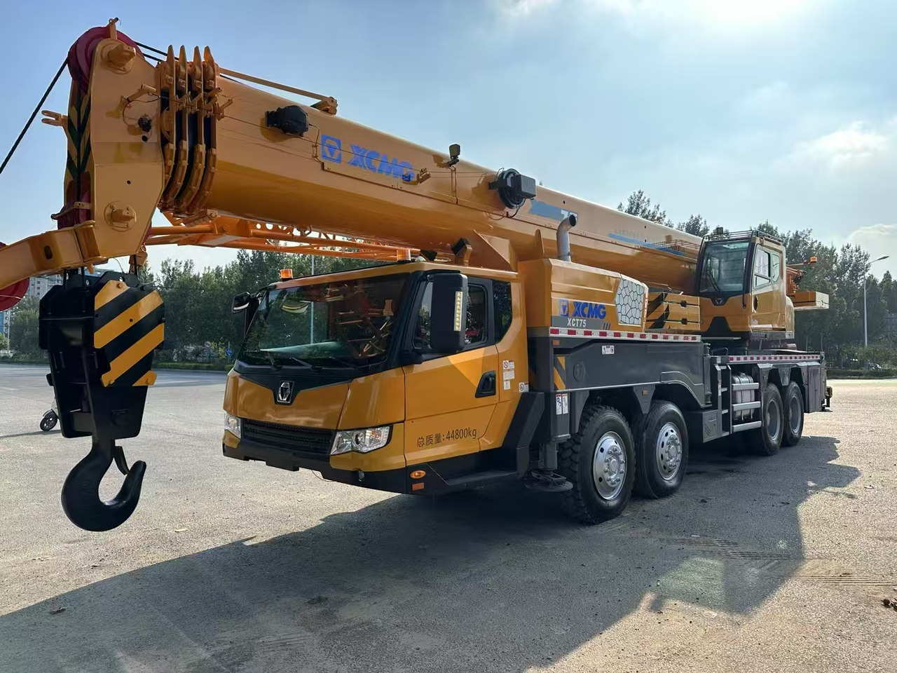 XCMG Crane XCT80 - 전천후 지형 크레인 : 사진 2 XCMG Crane XCT80 - 전천후 지형 크레인 : 사진 2