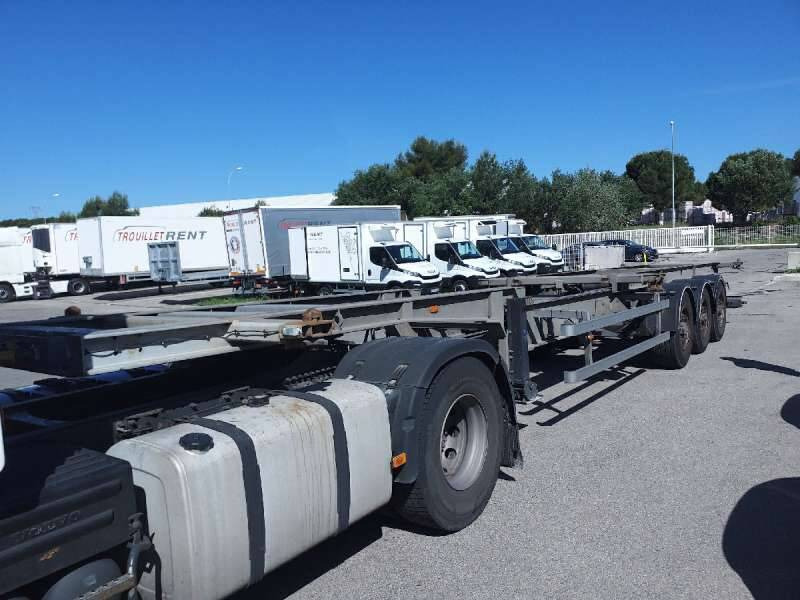 Semi-remorque 3 Essieux 38 TONNES CHARIOT COULISSANT - 컨테이너 운반 장치/ 스와프 보디 세미 트레일러 : 사진 3 Semi-remorque 3 Essieux 38 TONNES CHARIOT COULISSANT - 컨테이너 운반 장치/ 스와프 보디 세미 트레일러 : 사진 3