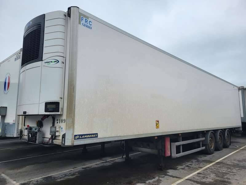 Semi-remorque 3 Essieux FRIGO 38 TONNES CAISSE LAMBERET GROUPE CARRIER VECTOR 1550 - 냉동 세미 트레일러 : 사진 2 Semi-remorque 3 Essieux FRIGO 38 TONNES CAISSE LAMBERET GROUPE CARRIER VECTOR 1550 - 냉동 세미 트레일러 : 사진 2