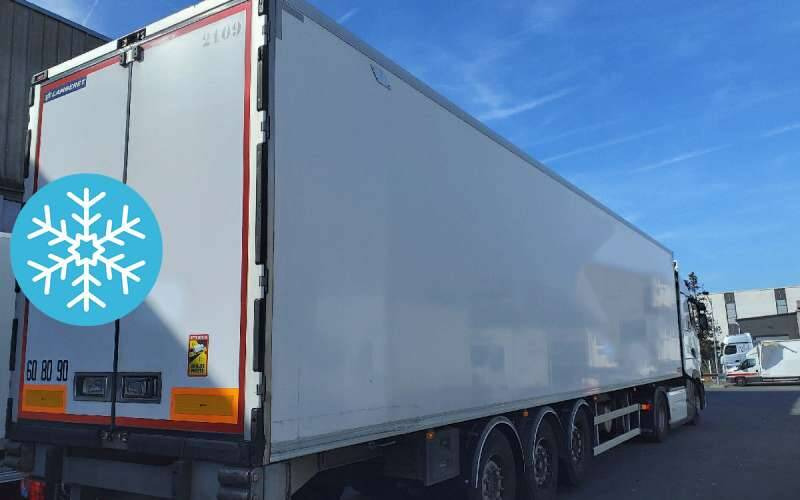 Semi-remorque 3 Essieux FRIGO 38 TONNES CAISSE LAMBERET GROUPE CARRIER VECTOR 1550 - 냉동 세미 트레일러 : 사진 1 Semi-remorque 3 Essieux FRIGO 38 TONNES CAISSE LAMBERET GROUPE CARRIER VECTOR 1550 - 냉동 세미 트레일러 : 사진 1