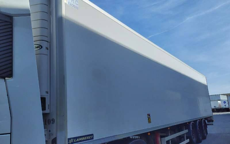 Semi-remorque 3 Essieux FRIGO 38 TONNES CAISSE LAMBERET GROUPE CARRIER VECTOR 1550 - 냉동 세미 트레일러 : 사진 3 Semi-remorque 3 Essieux FRIGO 38 TONNES CAISSE LAMBERET GROUPE CARRIER VECTOR 1550 - 냉동 세미 트레일러 : 사진 3