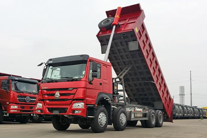 SINOTRUK Sinotruk Howo 380 8X4 Dump Truck for Sale in Senegal - 덤프트럭 : 사진 1 SINOTRUK Sinotruk Howo 380 8X4 Dump Truck for Sale in Senegal - 덤프트럭 : 사진 1