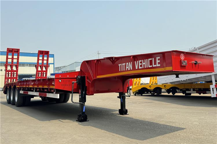 TITAN 3 Axle 60 Ton Truck Lowbed Trailer for Sale In Kenya - 저하대 세미 트레일러 : 사진 1 TITAN 3 Axle 60 Ton Truck Lowbed Trailer for Sale In Kenya - 저하대 세미 트레일러 : 사진 1