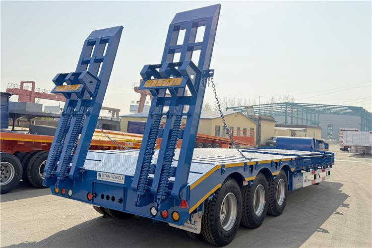 TITAN 3 Axle 80 Ton Low Bed Trailer Price for Sale In Nigeria - 저하대 세미 트레일러 : 사진 5 TITAN 3 Axle 80 Ton Low Bed Trailer Price for Sale In Nigeria - 저하대 세미 트레일러 : 사진 5