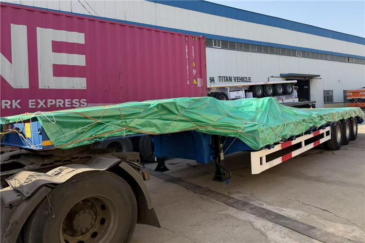 TITAN 3 Axle 80 Ton Low Bed Trailer Price for Sale In Nigeria - 저하대 세미 트레일러 : 사진 4 TITAN 3 Axle 80 Ton Low Bed Trailer Price for Sale In Nigeria - 저하대 세미 트레일러 : 사진 4