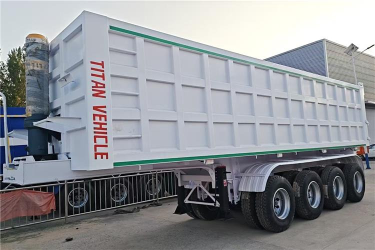 TITAN 4 Axle 80 Ton Dump Semi Trailer for Sale In Cameroon - 덤프 세미 트레일러 : 사진 1 TITAN 4 Axle 80 Ton Dump Semi Trailer for Sale In Cameroon - 덤프 세미 트레일러 : 사진 1