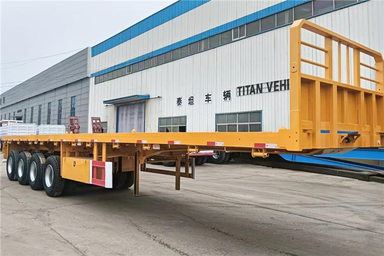 TITAN 4 Axle Flatbed Trailer for Sale Price In Senegal - 드롭사이드/ 플랫베드 세미 트레일러 : 사진 3 TITAN 4 Axle Flatbed Trailer for Sale Price In Senegal - 드롭사이드/ 플랫베드 세미 트레일러 : 사진 3