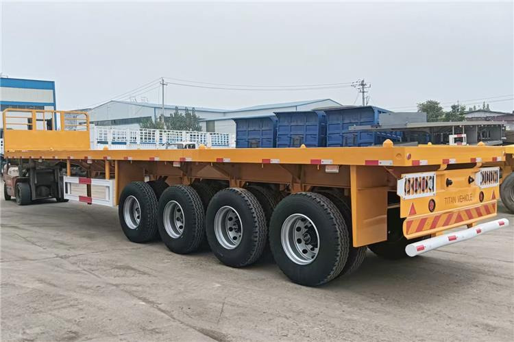 TITAN 4 Axle Flatbed Trailer for Sale Price In Senegal - 드롭사이드/ 플랫베드 세미 트레일러 : 사진 2 TITAN 4 Axle Flatbed Trailer for Sale Price In Senegal - 드롭사이드/ 플랫베드 세미 트레일러 : 사진 2