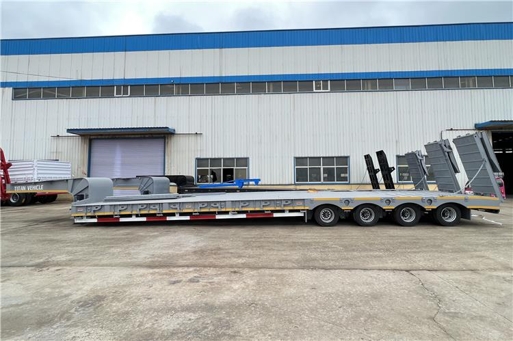 TITAN 4 Line 8 Axle Low Loader Trailer for Sale In Costa Rica - 저하대 세미 트레일러 : 사진 3 TITAN 4 Line 8 Axle Low Loader Trailer for Sale In Costa Rica - 저하대 세미 트레일러 : 사진 3