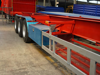 TITAN 40 ft Container Trailer for Sale in Namibia - 새시 세미 트레일러 : 사진 5 TITAN 40 ft Container Trailer for Sale in Namibia - 새시 세미 트레일러 : 사진 5