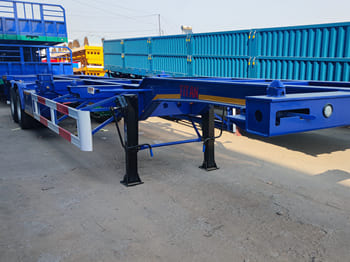 TITAN 40ft Container Trailer for Sale in Mali - 새시 세미 트레일러 : 사진 1 TITAN 40ft Container Trailer for Sale in Mali - 새시 세미 트레일러 : 사진 1