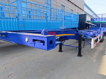TITAN 40ft Container Trailer for Sale in Mali - 새시 세미 트레일러 : 사진 3 TITAN 40ft Container Trailer for Sale in Mali - 새시 세미 트레일러 : 사진 3