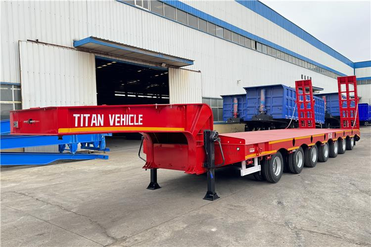 TITAN 7 Axle 120 Ton Lowbed Trailer for Sale In Saudi Arabia - 저하대 세미 트레일러 : 사진 3 TITAN 7 Axle 120 Ton Lowbed Trailer for Sale In Saudi Arabia - 저하대 세미 트레일러 : 사진 3