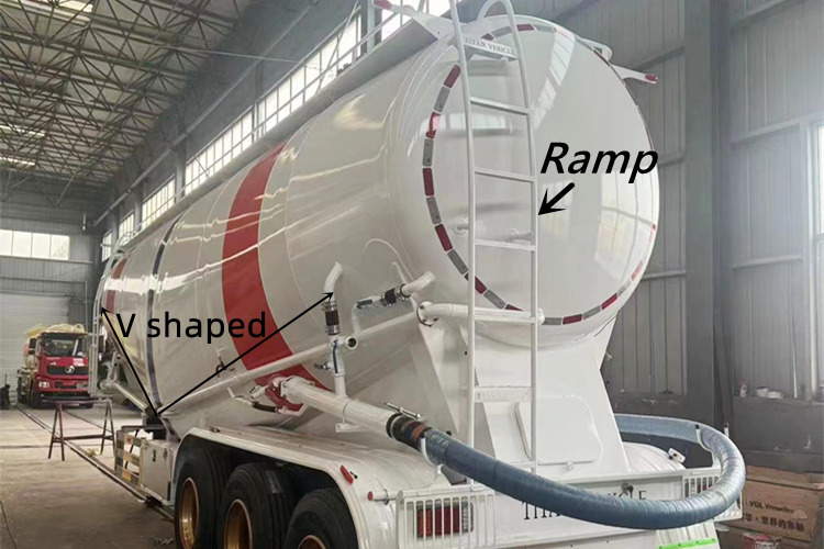 TITAN Bulk Cement Tank Truck for Sale in Tanzania - 유조 세미 트레일러 : 사진 4 TITAN Bulk Cement Tank Truck for Sale in Tanzania - 유조 세미 트레일러 : 사진 4