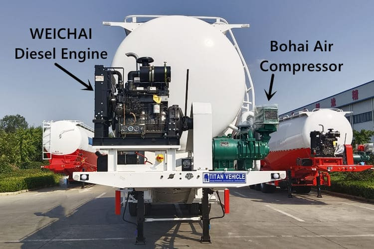 TITAN Bulk Cement Trailer for Sale in Angola - 유조 세미 트레일러 : 사진 5 TITAN Bulk Cement Trailer for Sale in Angola - 유조 세미 트레일러 : 사진 5
