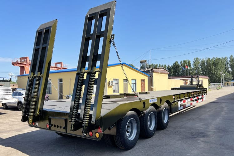 TITAN Low Bed Trailer Truck for Sale in Zambia - 저하대 세미 트레일러 : 사진 3 TITAN Low Bed Trailer Truck for Sale in Zambia - 저하대 세미 트레일러 : 사진 3