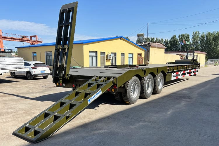 TITAN Low Bed Trailer Truck for Sale in Zambia - 저하대 세미 트레일러 : 사진 2 TITAN Low Bed Trailer Truck for Sale in Zambia - 저하대 세미 트레일러 : 사진 2