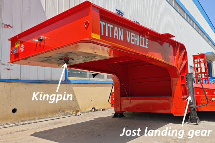 TITAN Lowbed Trailer for Sale in Saudi Arabia - 저하대 세미 트레일러 : 사진 5 TITAN Lowbed Trailer for Sale in Saudi Arabia - 저하대 세미 트레일러 : 사진 5
