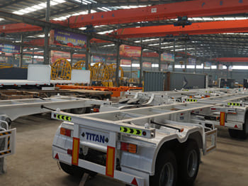 TITAN Shipping Container Trailer for Sale in Ghana - 새시 세미 트레일러 : 사진 3 TITAN Shipping Container Trailer for Sale in Ghana - 새시 세미 트레일러 : 사진 3