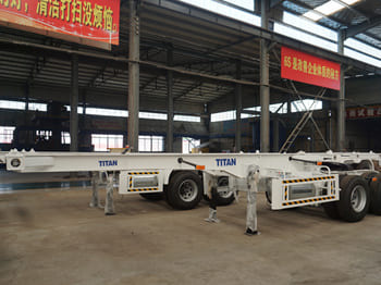 TITAN Shipping Container Trailer for Sale in Ghana - 새시 세미 트레일러 : 사진 1 TITAN Shipping Container Trailer for Sale in Ghana - 새시 세미 트레일러 : 사진 1