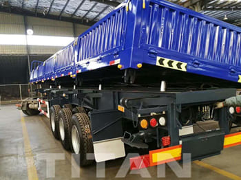 TITAN Side Dump Trailers for Sale in Nigeria - 덤프 세미 트레일러 : 사진 2 TITAN Side Dump Trailers for Sale in Nigeria - 덤프 세미 트레일러 : 사진 2