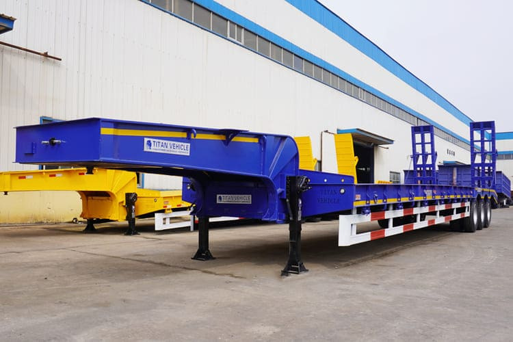 TITAN Tri Axle Low Loader Trailer for Sale in Mali - 저하대 세미 트레일러 : 사진 1 TITAN Tri Axle Low Loader Trailer for Sale in Mali - 저하대 세미 트레일러 : 사진 1
