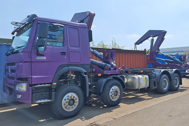 XCMG 37 Ton Container Side Lifter Truck for Sale in Kiribati - 컨테이너 운반 장치/ 스와프 보디 트럭 : 사진 1 XCMG 37 Ton Container Side Lifter Truck for Sale in Kiribati - 컨테이너 운반 장치/ 스와프 보디 트럭 : 사진 1