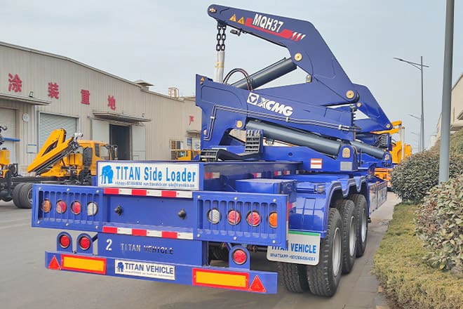 XCMG 40 Ft Container Side Loader Trailer for Sale in Papua New Guinea - 컨테이너 운반 장치/ 스와프 보디 세미 트레일러 : 사진 3 XCMG 40 Ft Container Side Loader Trailer for Sale in Papua New Guinea - 컨테이너 운반 장치/ 스와프 보디 세미 트레일러 : 사진 3