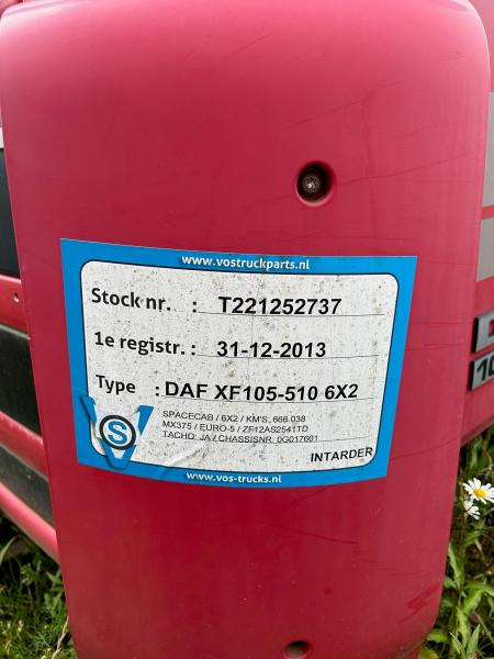 DAF XF105-510 Rouge Grenat - 운전실 트럭 용 : 사진 2 DAF XF105-510 Rouge Grenat - 운전실 트럭 용 : 사진 2