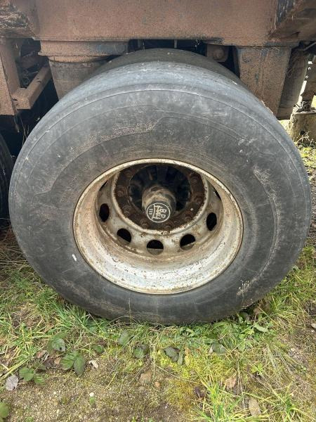 목재 세미 트레일러 Diebolt grue avec grappin rotatif : 사진 29