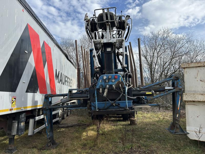 목재 세미 트레일러 Diebolt grue avec grappin rotatif : 사진 38