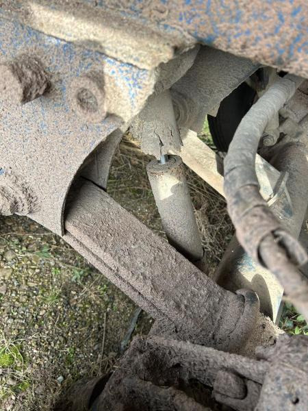 목재 세미 트레일러 Diebolt grue avec grappin rotatif : 사진 26