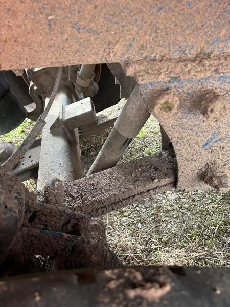 목재 세미 트레일러 Diebolt grue avec grappin rotatif : 사진 34